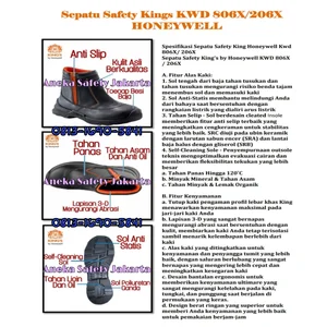 Sepatu Safety Kings Kwd 806X/206X Honeywell
