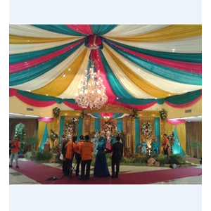 Colorful Tent Ceiling