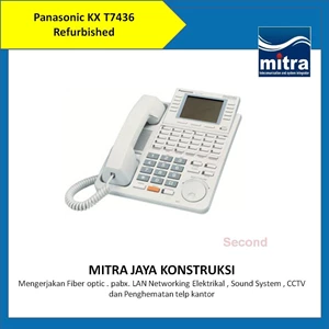 Telepon Kabel Panasonic Tipe Kx-T7436