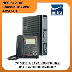 Telepon Kabel Nec Tipe Sl2100 Chassis Ip7ww-4Ksu-C1