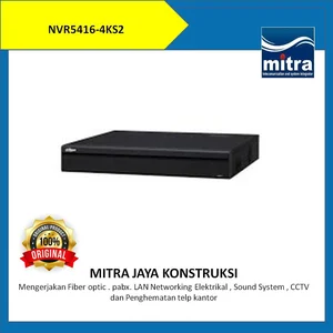 Nvr Cctv Dahua Tipe Nvr5416-4Ks2