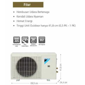 Ac Split Daikin Ftc25nv14 (Thailand) - Commercial Air Conditioner