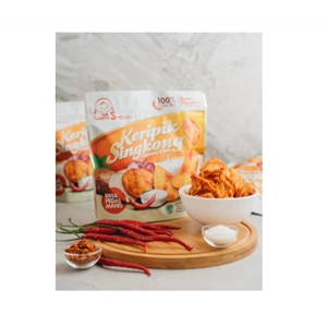 Leni Cassava Chips Sweet Spicy Snacks - New Packaging