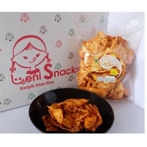 Keripik Singkong Leni Snacks Opak Pedas 150 Gram