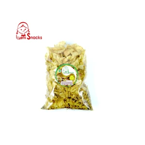 Keripik Singkong Leni Snacks Pedas Hijau 500G (Family Pack)