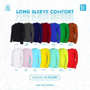 Kaos Polos Xxl Katun Koze Premium Combed 30S Kasual
