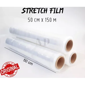 Plastik Wrapping Stretchfilm 50cm x 150m