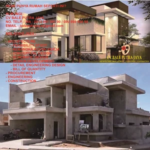 Rancang & Bangun Rumah Minimalis By CV. Bale Putra Jaya