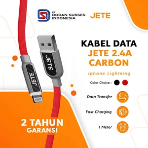 Kabel Data Gadget USB Micro Fast Charging JETE Carbon - Garansi 2 Tahun