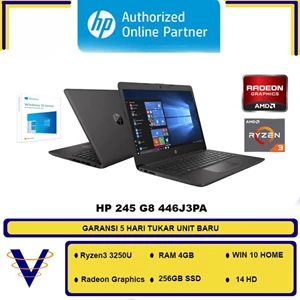 Laptop Notebook HP 245 G8 446J3PA - Ryzen3 3250U 4GB 256GB SSD 14