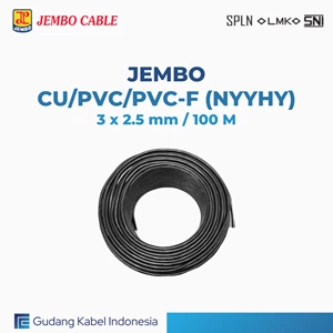 Nyyhy Jembo Cu/Pvc Cable 3 X 2.5 Mm