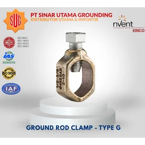Kabel Klem Ground Rod Klem Cincin Type G 5/8" Inc (10-58mm) Erico
