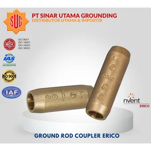 Rod Coupling Erico 5/8" Inc Ground Rod Erico CR58 Thread