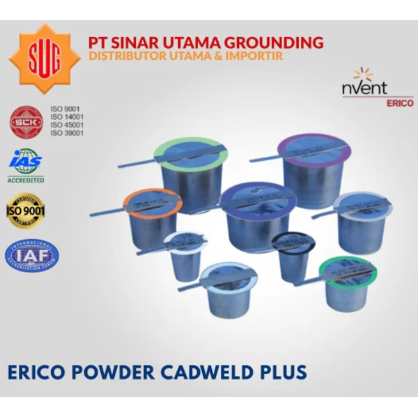 CADWELD POWDER ERICO 150PlusF20 / Powder Mesiu Cadweld Erico 150gr