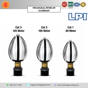 Penangkal Petir Lightning Protection LPI Guardian Cat 1