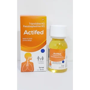 Actifed Syrup 60 Ml (Yellow)