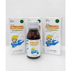 Afibramol Paracetamol Sirup 60 ml