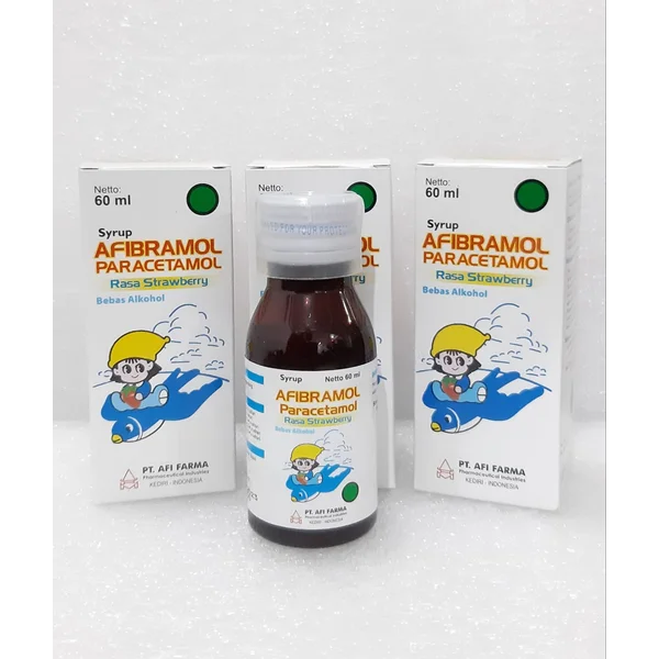 Afibramol Paracetamol Sirup 60 ml