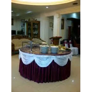 Cover meja-Cover meja bulat