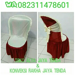 Sarung kursi plastik hajatan