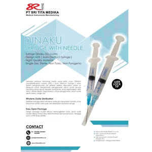 Jarum Suntik Dinaku 3Ml/Cc