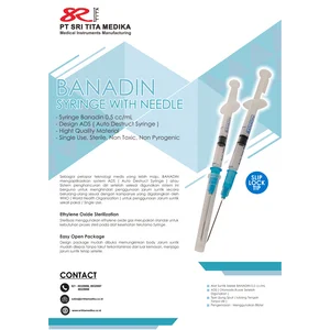 Jarum Suntik Banadin 0.5Ml/Cc