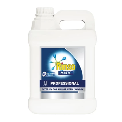 Dari Rinso Matic Detergent Liquid Professional 5 Liter 0