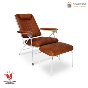 Lounge Chair Seahorse 555 Stainless