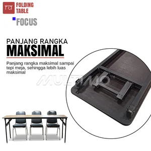 Meja Meeting / Meja Rapat Pertemuan Lipat Seahorse Focus 180x45