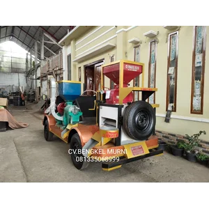 Mesin Giling Padi Mobil Atau Mesin Gilingan Padi Keliling