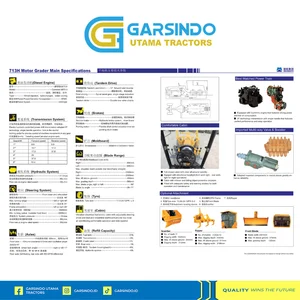 Brand New Motor Grader – Sinomach 717H Kapasitas Kelas 17 Ton
