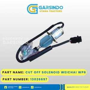 Cut Off Solenoid Weichai WP6 – Spare Part Excavator Loader Dozer Grader Breaker