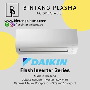 AC Inverter Air Conditioner Daikin Flash Inverter 1.5 PK STKQ35UV Made in Thailand
