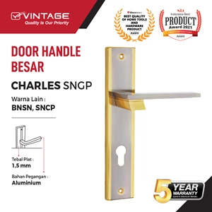 Door Handle Vintage Charles's Regular Lock Body 