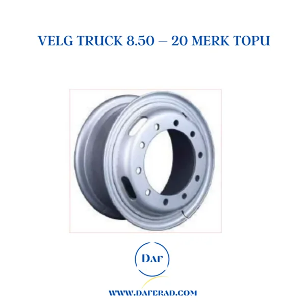 Velg Dump Truck 8.50 – 20 Merk Topu