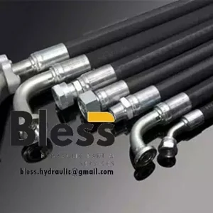 Fitting Hydraulic Hose 1/2" R1 x 1.600 mm - JIC+JIC