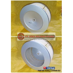 AIR FILTER CORE YUCHAI PART NO. 6105Q-1109400B-937
