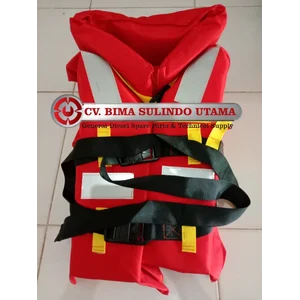 Life Jacket Pelampung / Baju Pelampung Ukuran XL Orange 