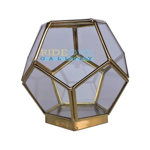 Pajangan Gelas Terrarium Box Vas Bunga Geometri