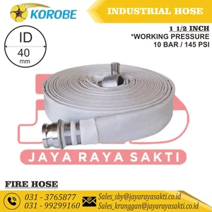 SELANG PEMADAM KEBAKARAN KOROBE 1 1/2 INCH ID 40 MM 10 BAR 145 PSI