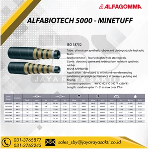 Hydraulic hose Alfagomma ALFABIOTECH 5000 - 4 Wire