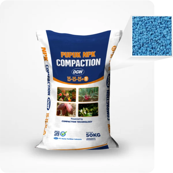 Pupuk NPK COMPACTION DGW 15-15-15+TE