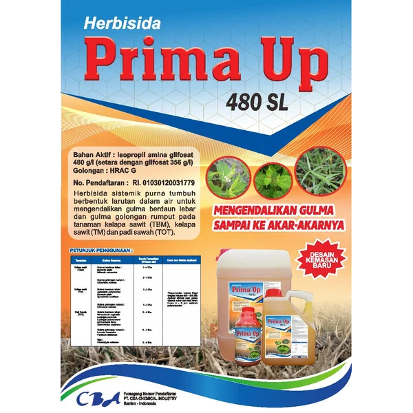 Herbisida PRIMA UP 480 SL