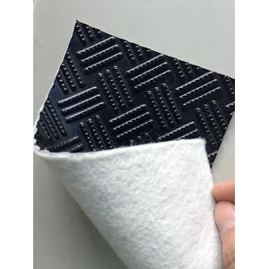 Karpet Roll Anti Slip Motif Black Bordess