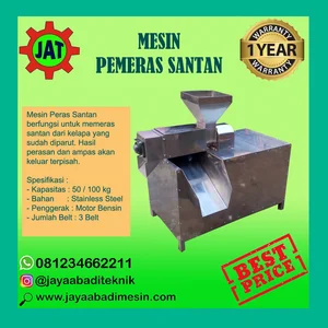 Mesin Pemeras Santan dan Buah