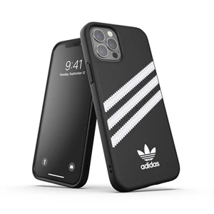 Casing Hp For Iphone 12 / 12 Pro Adidas Samba Soft Case - Black White