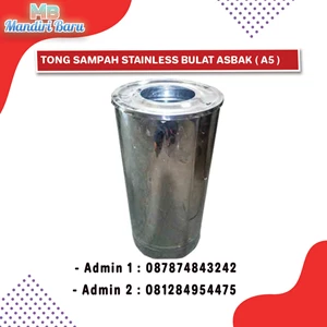 Waste Place Stainless Round Ashtray Model