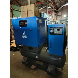 SCREW AIR COMPRESSOR INVERTER 4 IN 1 20 HP 15 KW 16 BAR FOR LASER CUTTING MMI KOMPRESOR