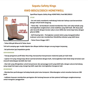 Sepatu Safety Kings Kwd 805Cx/205Cx Honeywell