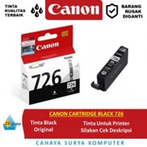 Canon Tinta Printer Cartridge Black 726